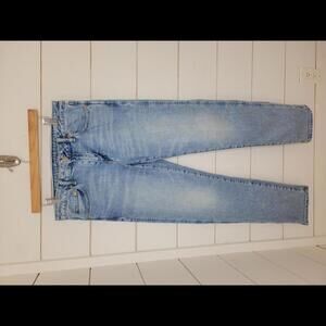 American Eagle Outfitters 31x34 light blue wash denim original straight jeans